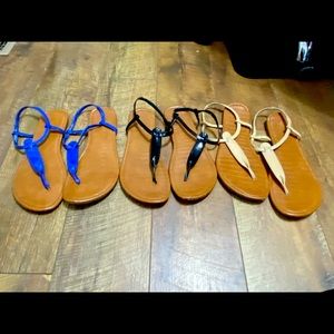Women’s flat sandals 3 for $10